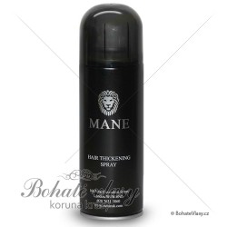 Náhled Mane Vlasový zesilovač – Sprej pro dodání hustoty řídnoucím vlasům (Hair Thickening Spray) 200 ml Černá (Black)